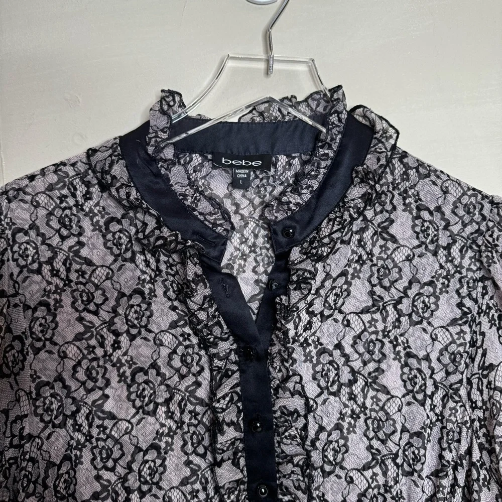 Bebe Leopard Print Dress - Picture 4 of 12